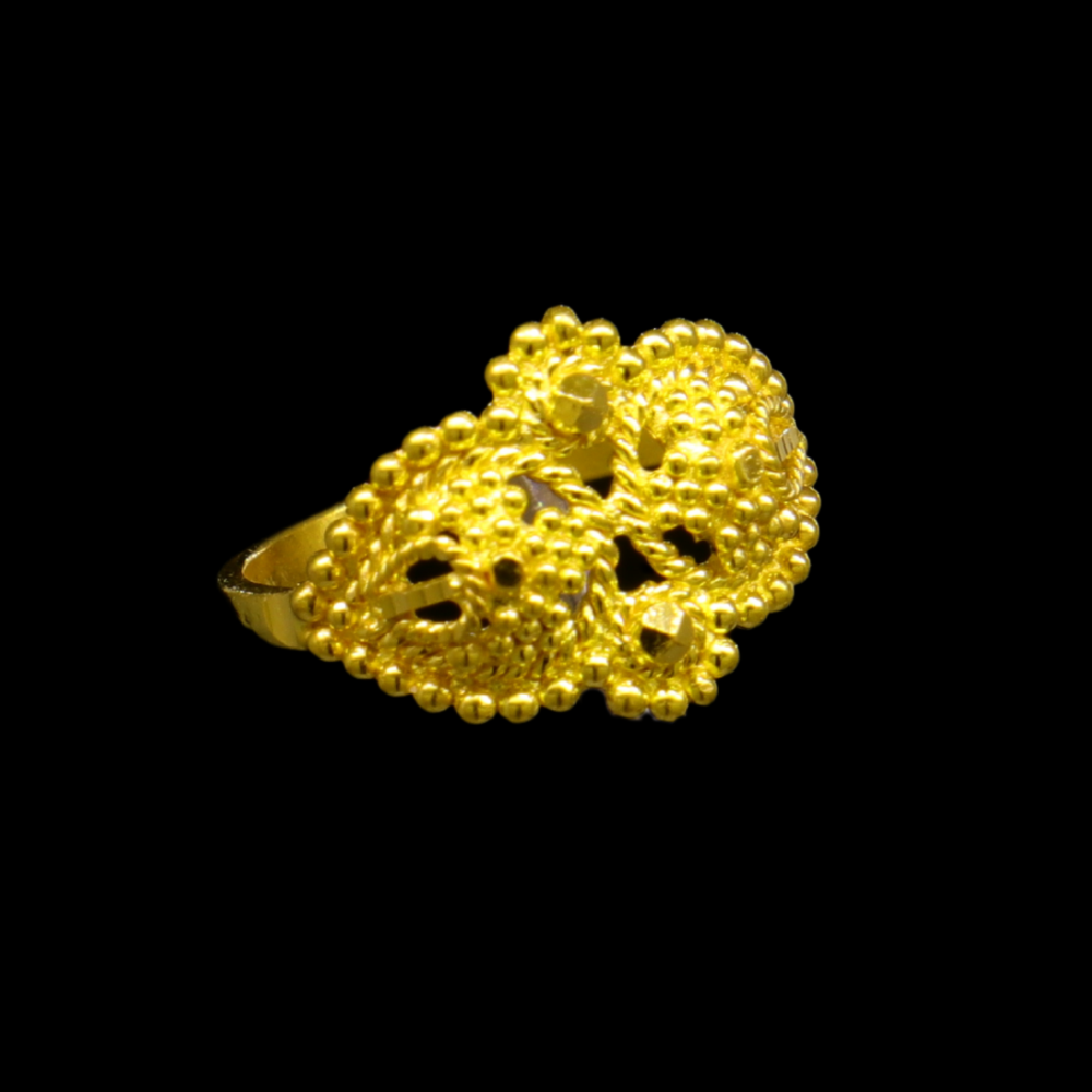 22K Gold Baby Ring
