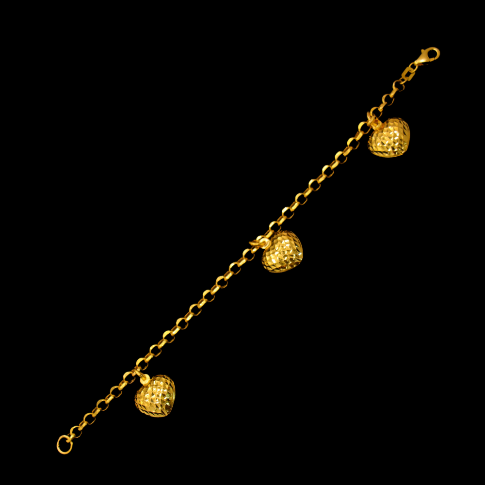 21K Gold Baby Bracelet