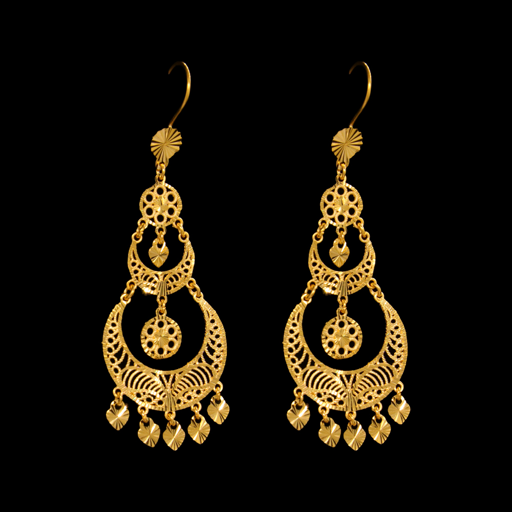 21k Gold Earrings