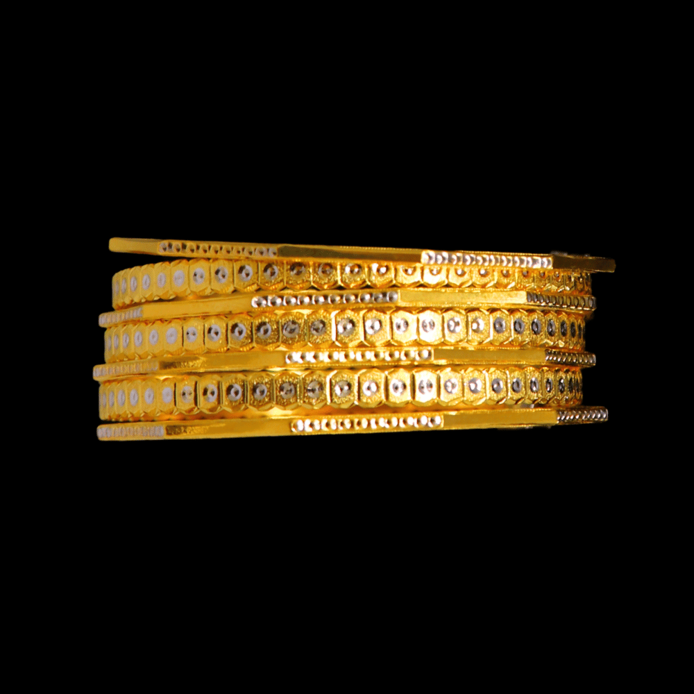 21K Gold Bangle Sets (XS) 