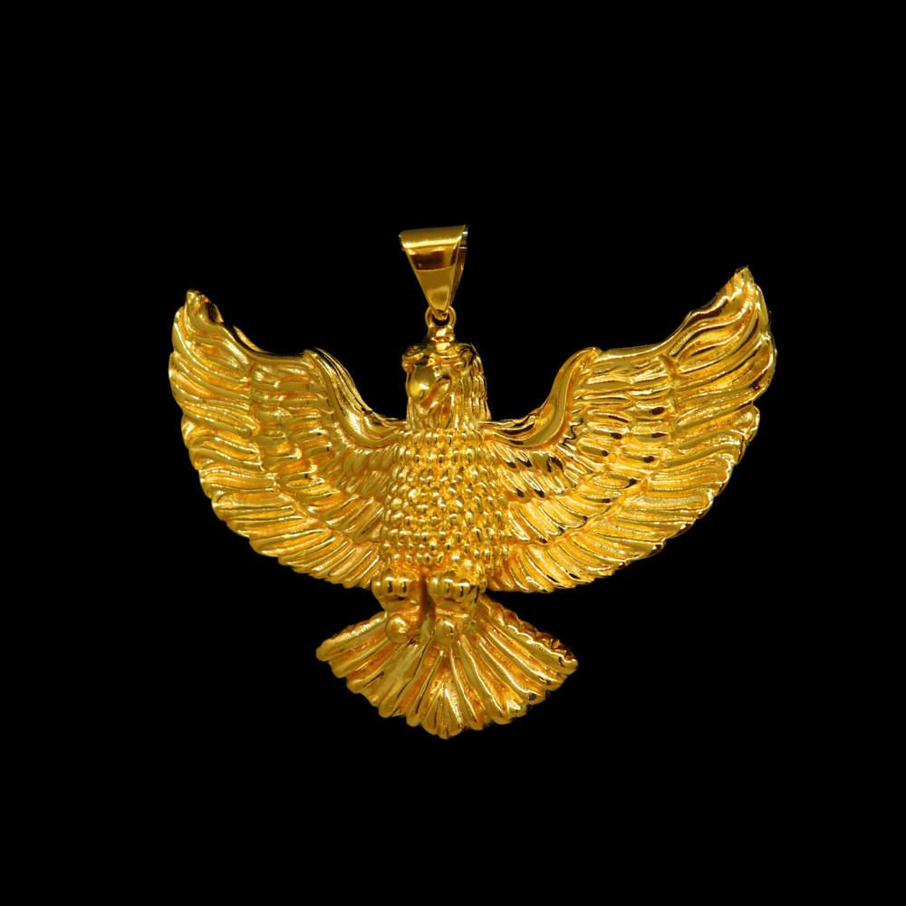 21K Gold Pendant 