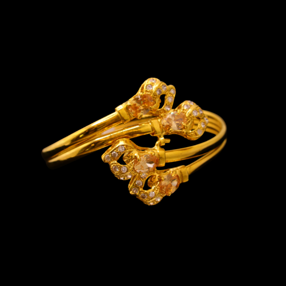 21k Gold Bangle Bracelet 