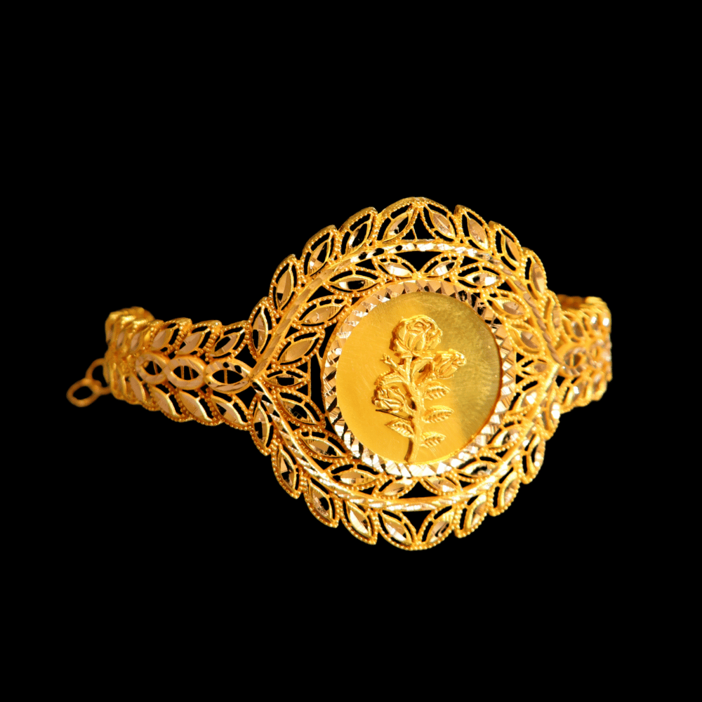 21k Gold Bangle Bracelet  