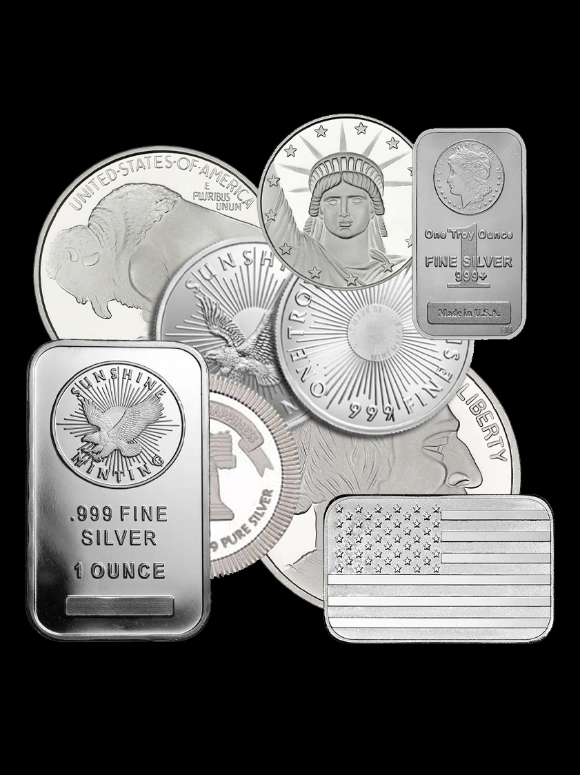 1 oz Silver Ounce ( Random Brands )