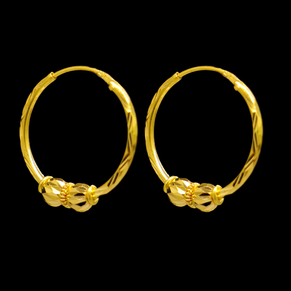 22K Gold Earrings