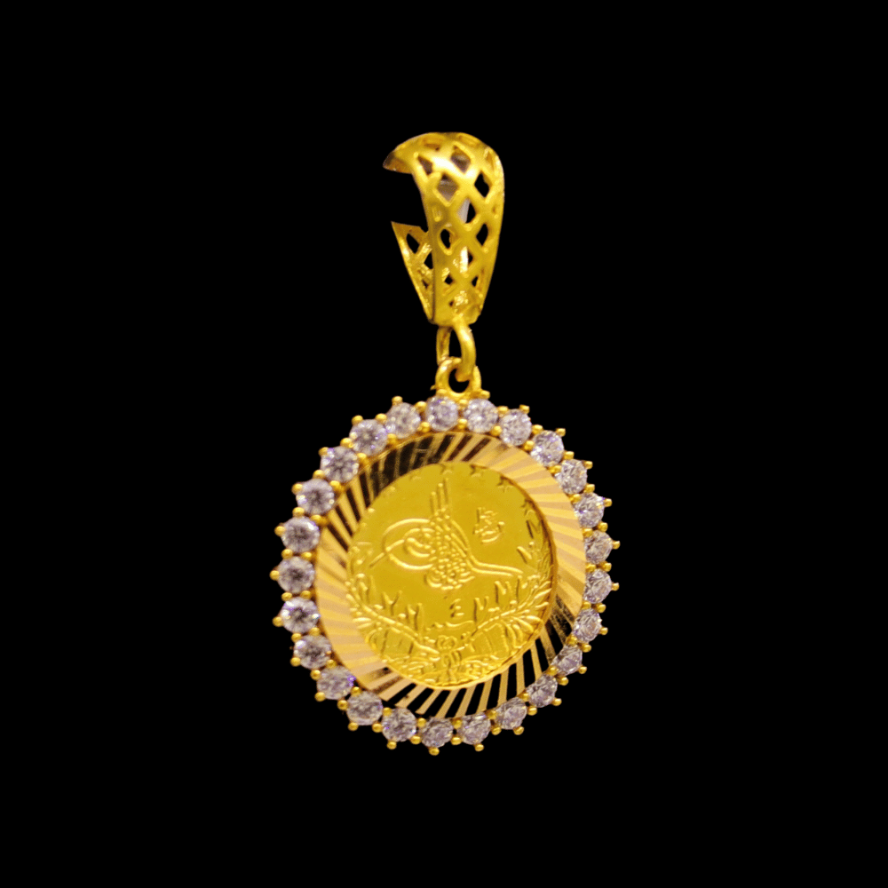 21K Gold Pendant   