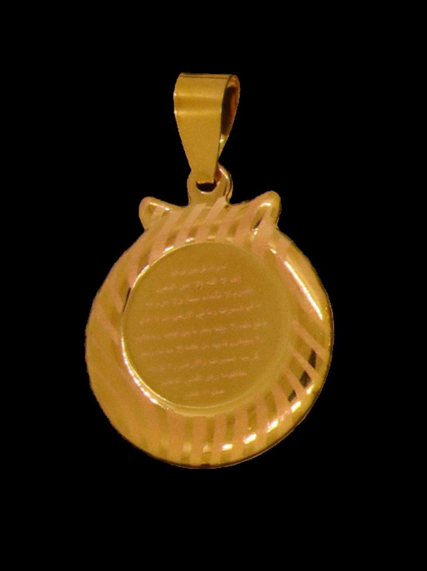 21K Gold Pendant 