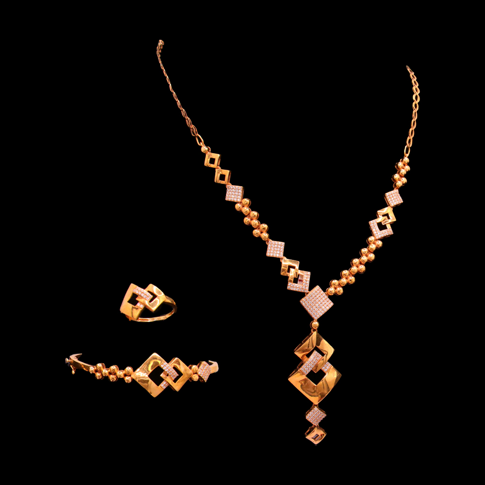 Gold Magnets Necklace G21