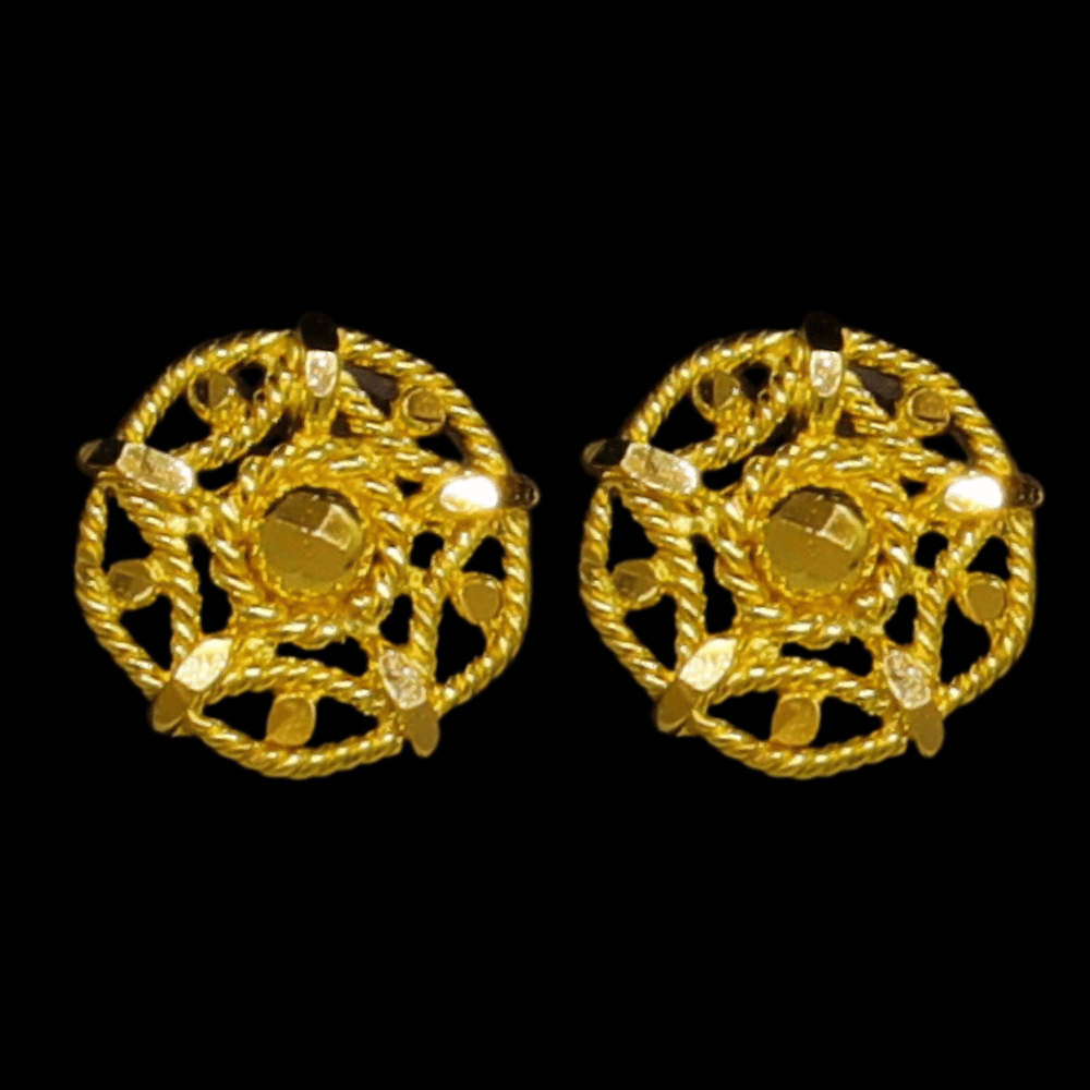 22K Gold Earrings 