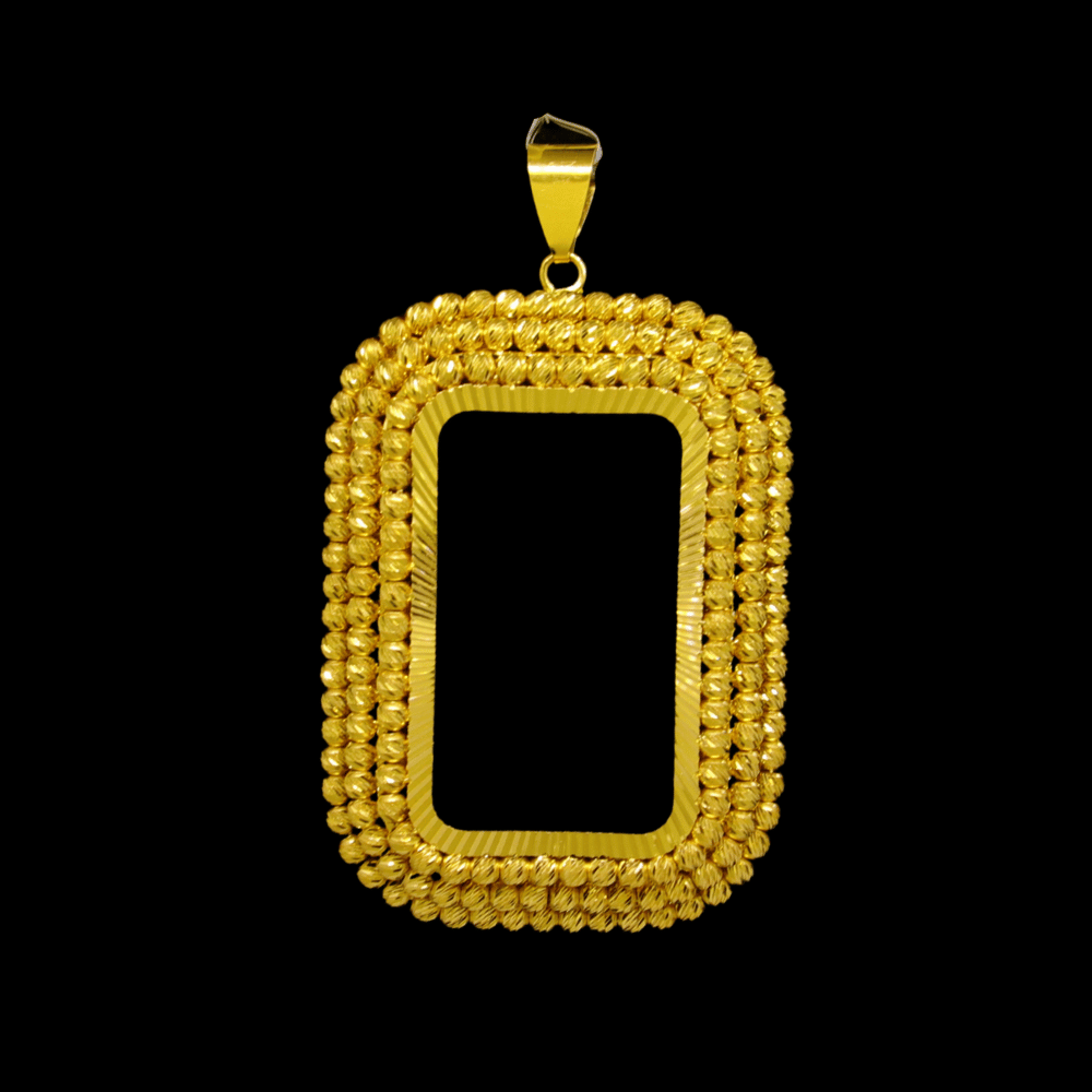 21K Gold Ounce Frame   