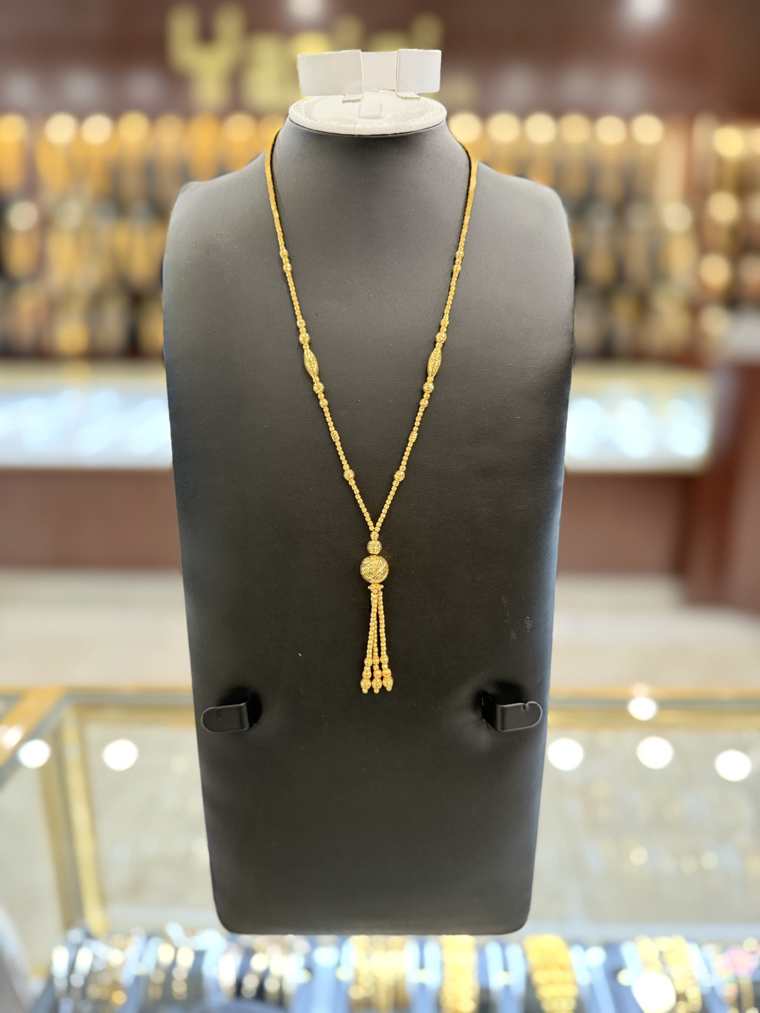 21K Gold Necklace Set  