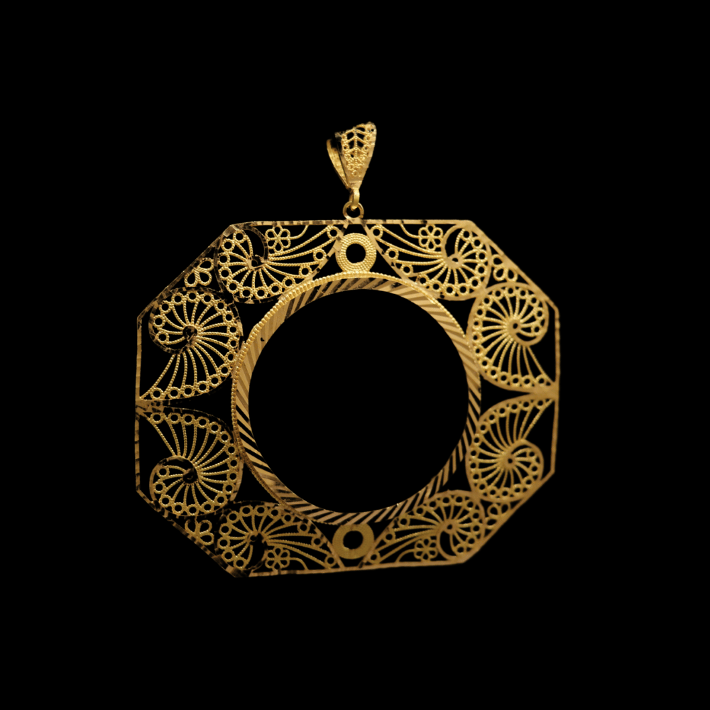 21K Gold Mokhamas Frame  