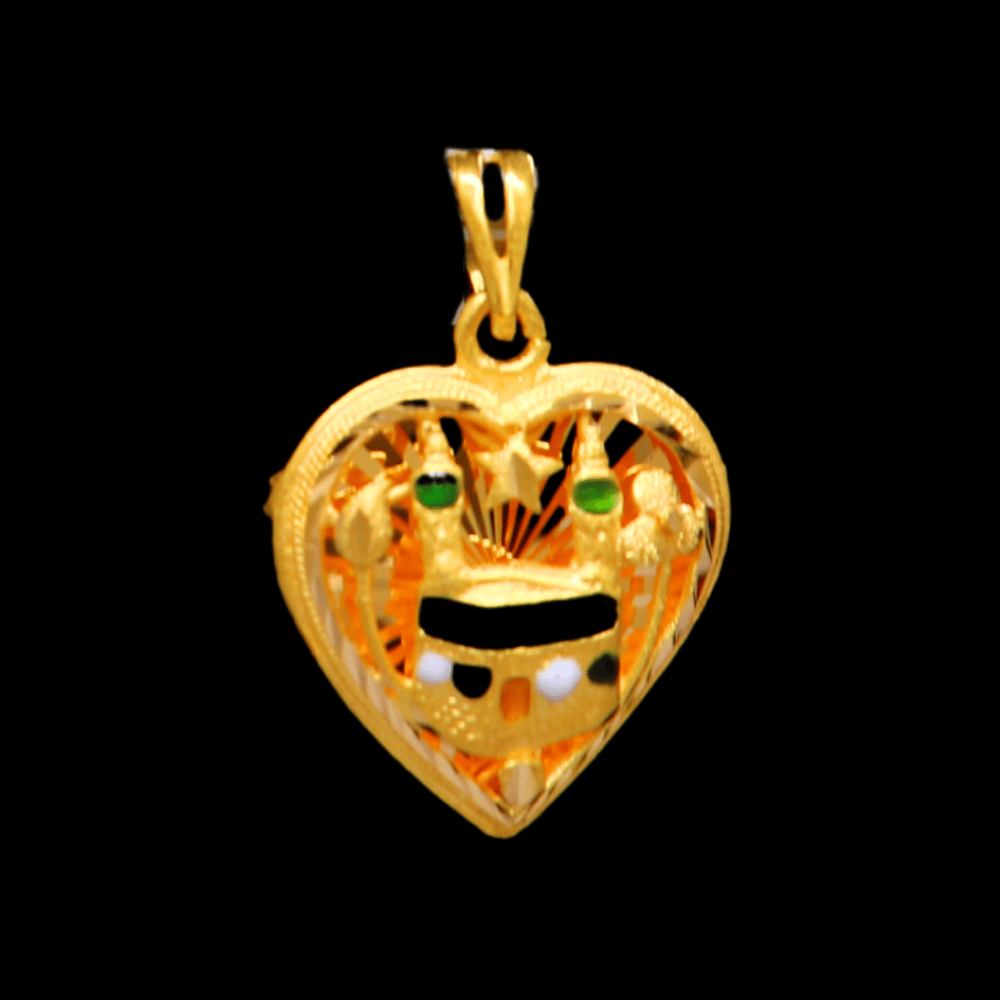 21K Gold Pendant  