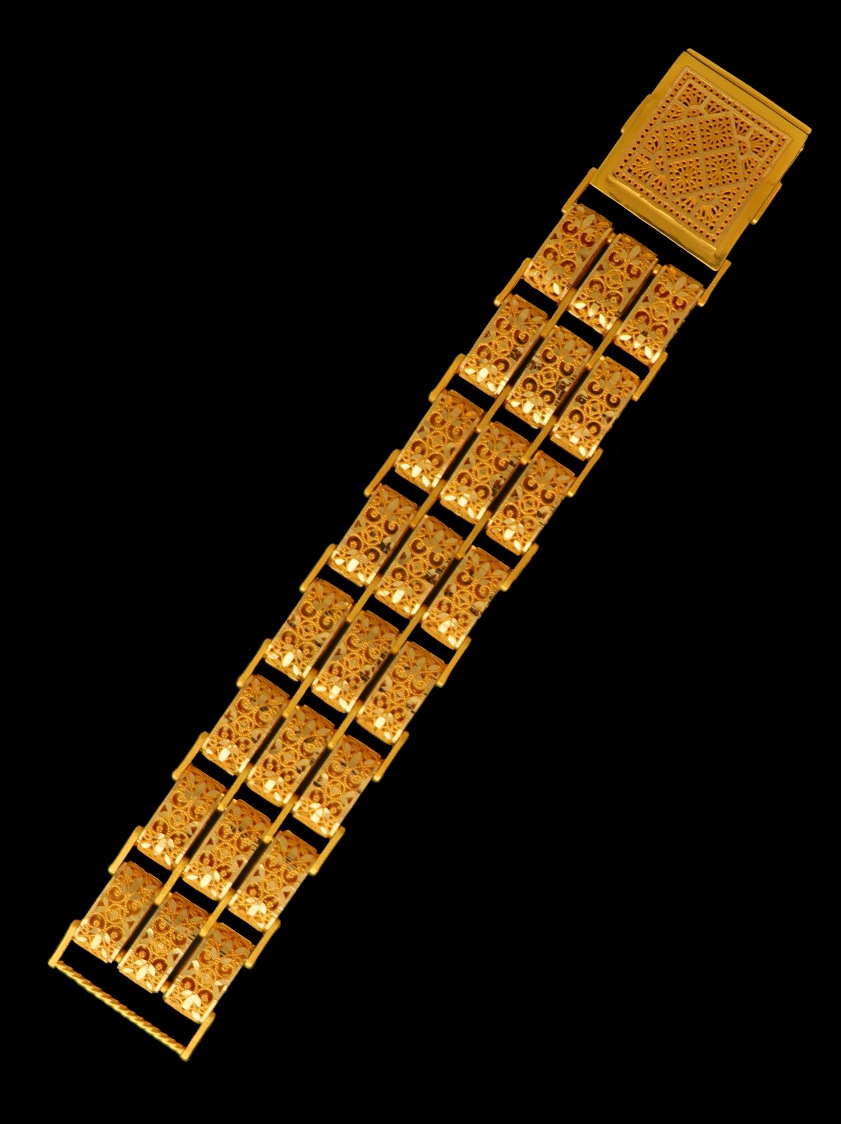 21K Gold Dababah Bracelet