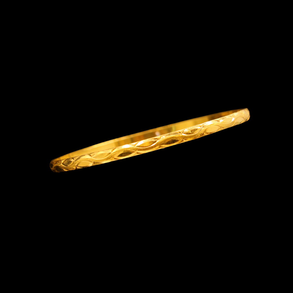21K Gold Bangle Set OF 1 (M)