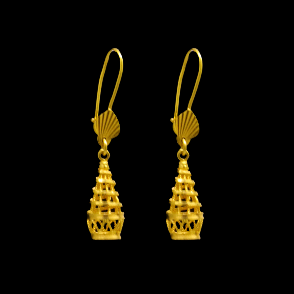 21K Gold Earrings