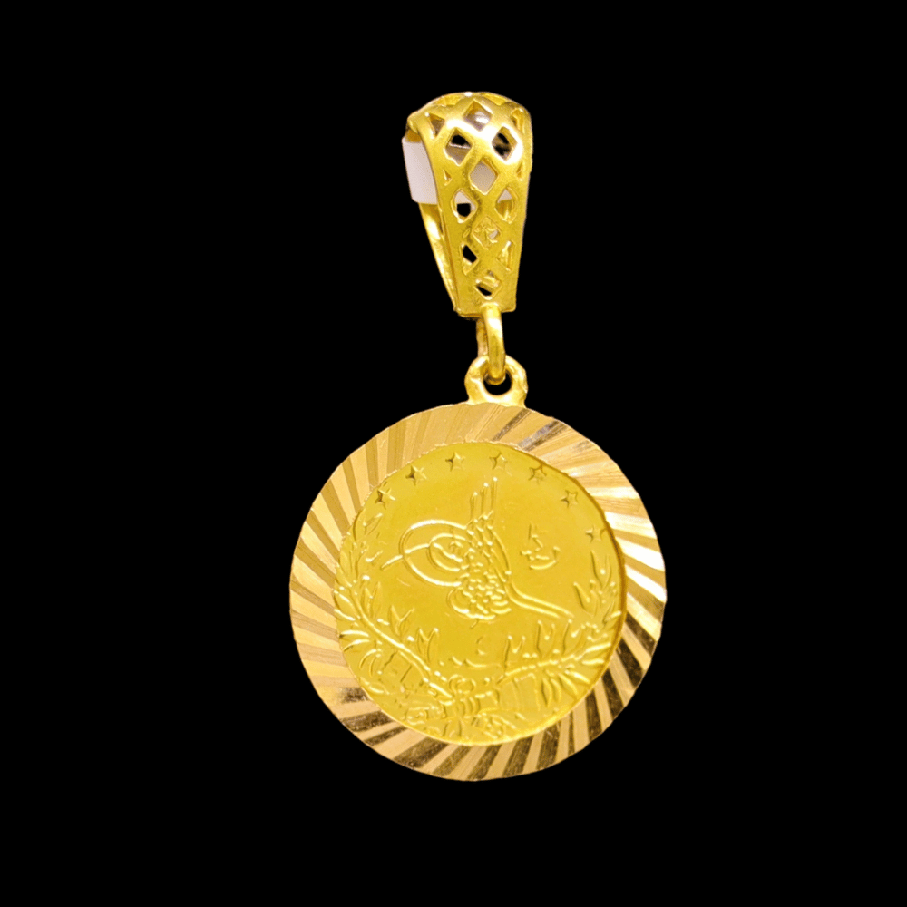 21K Gold Pendant    