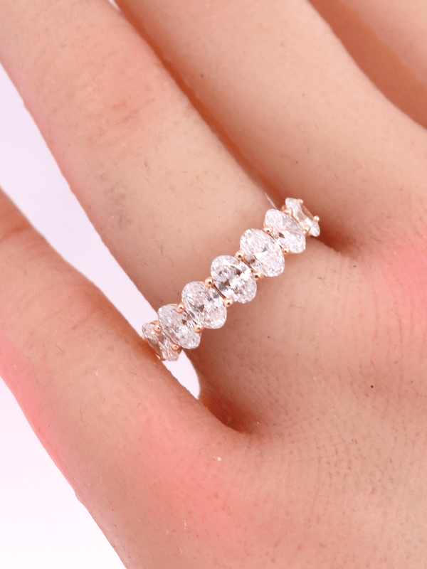 Lab-Grown Diamond Band - SW33006 - Yasini Jewelers