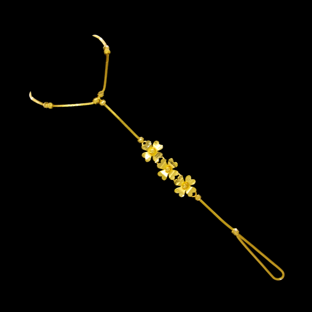 22k Gold Hand Bracelet