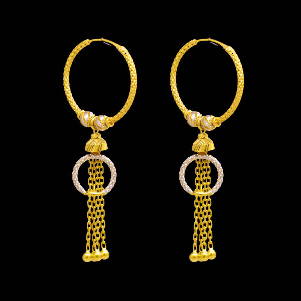 22K Gold Earrings