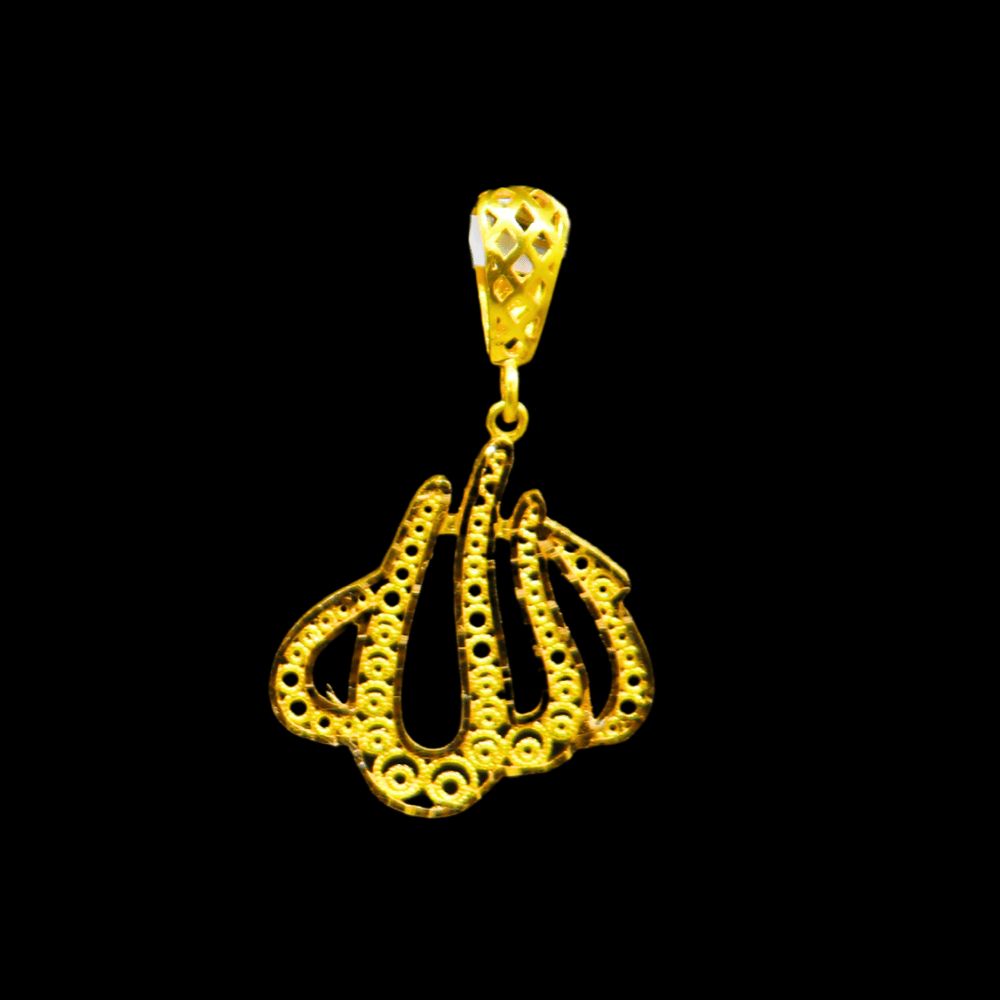 21K Islamic Pendant - SW33732 - Yasini Jewelers