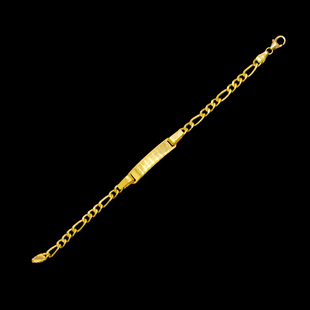 21K Gold Baby Bracelet   