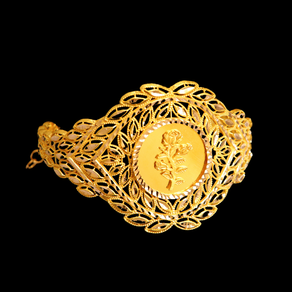 21k Gold Bangle Bracelet 
