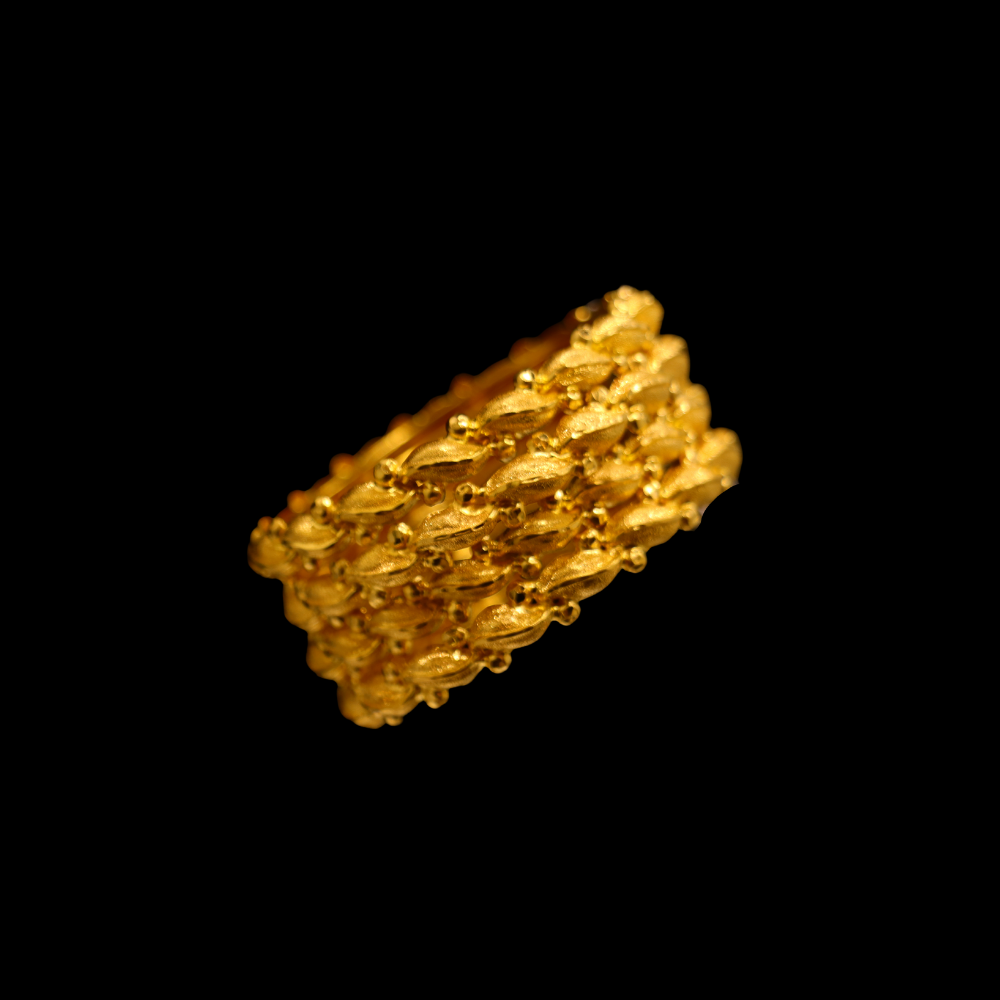 21K Gold Bangle Set (XS) 