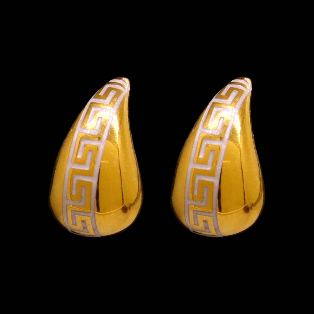 21K Gold Earrings