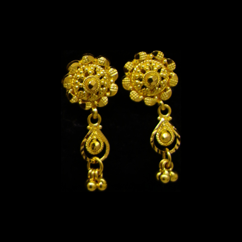 22K Gold Earrings   