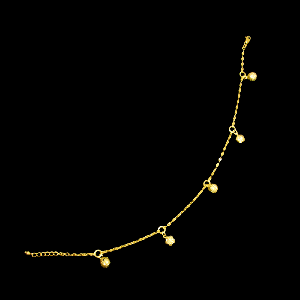 21k Gold Anklet