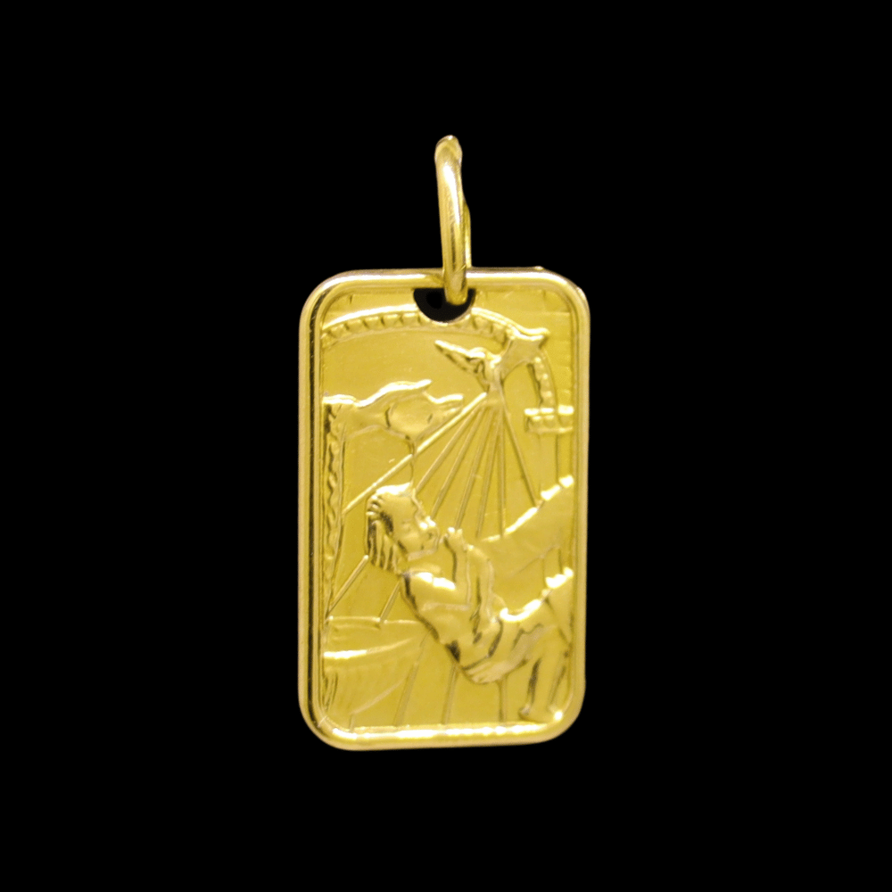 18K Gold Pendant  