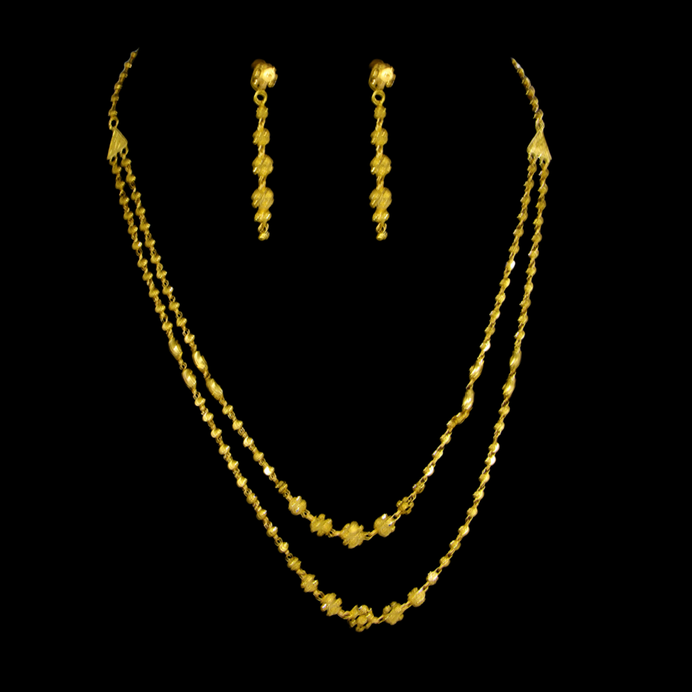 22K Gold Necklace Set