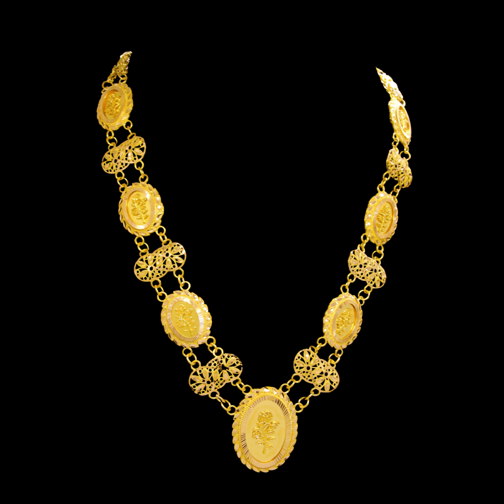 21K Gold Necklace 