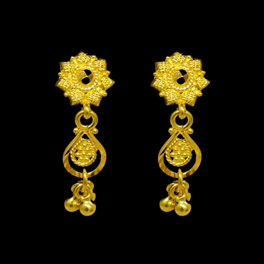 22K Gold Earrings   