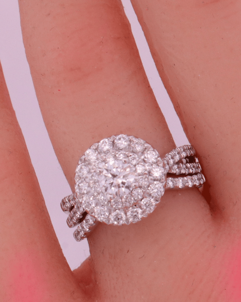 Diamond Bridal Set 