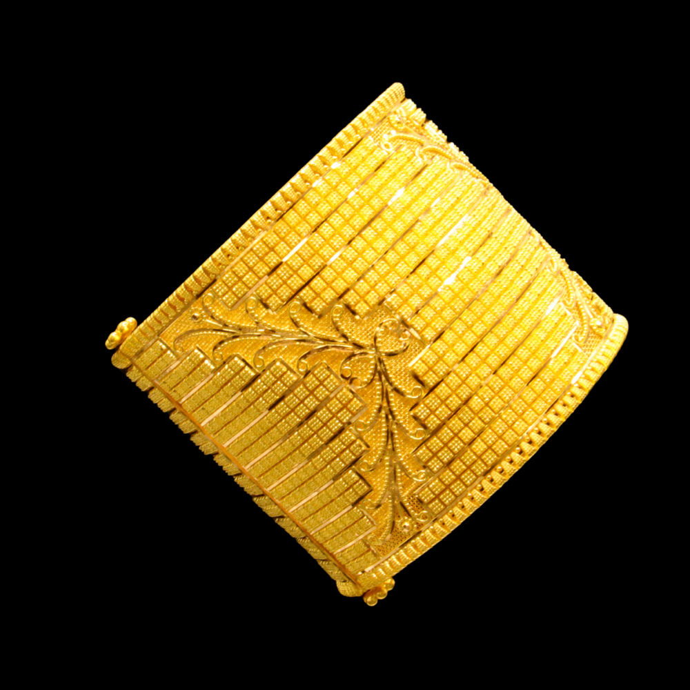 22K Gold Bangle Bracelet