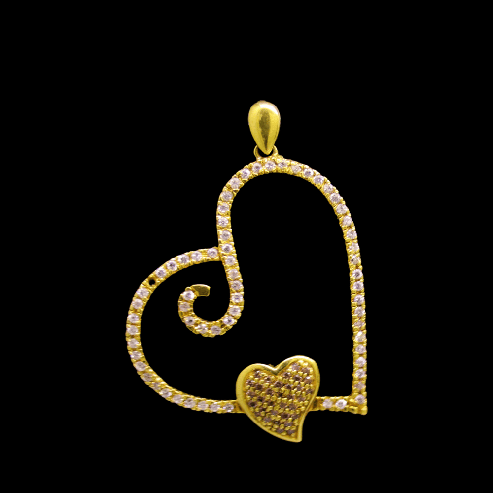 18K Gold Pendant      