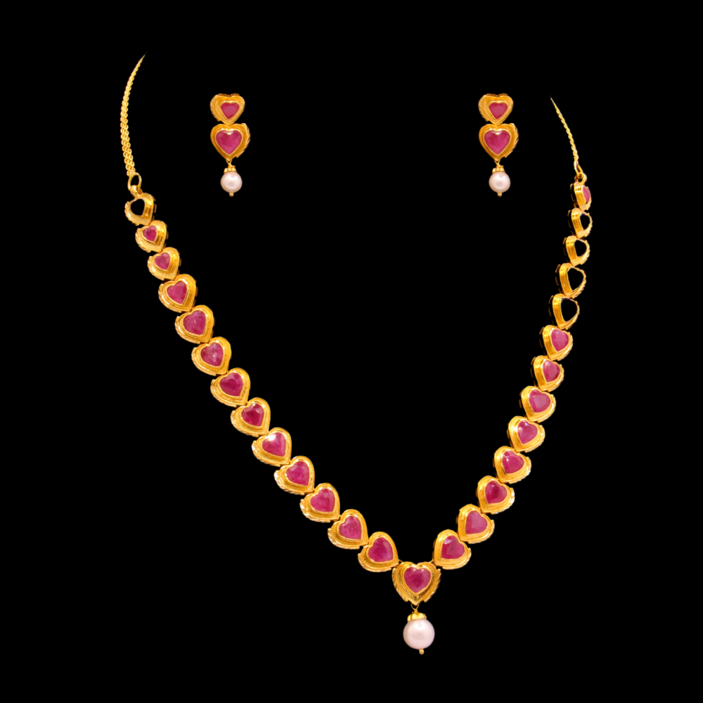 22K Gold Necklace Set