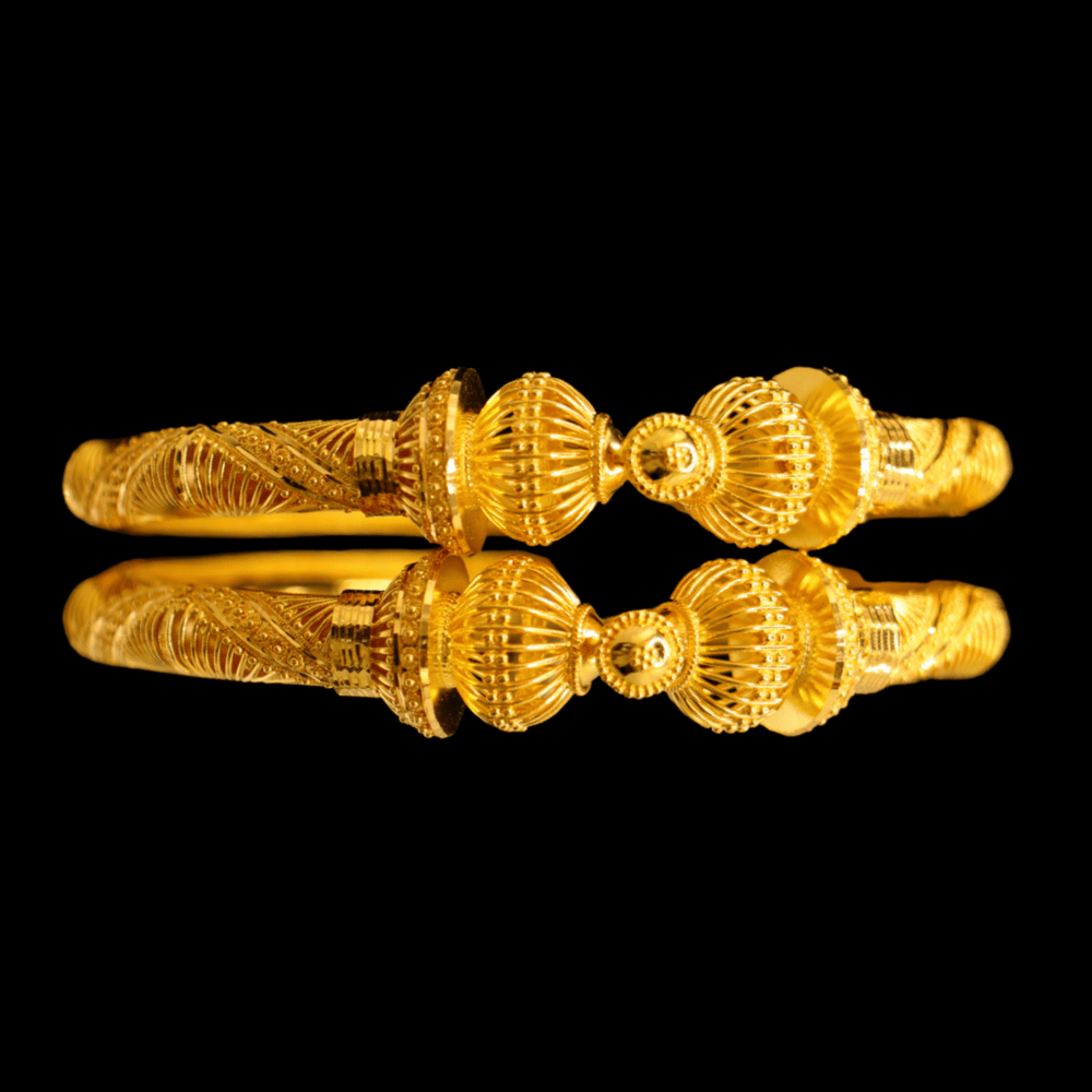 22K Gold Bangle Bracelet