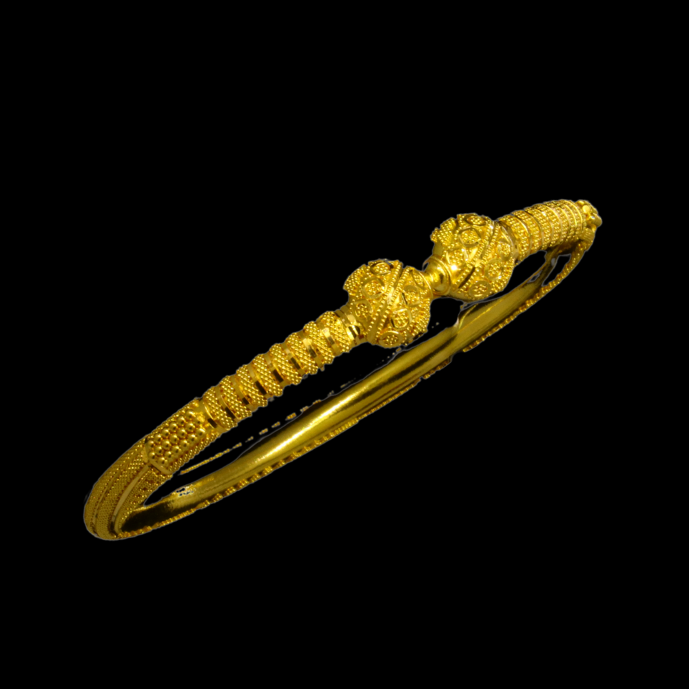 22K Gold Bangle Bracelet
