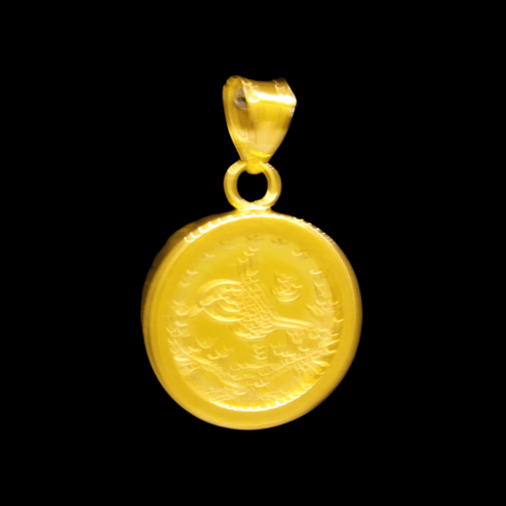21K Gold Pendant 