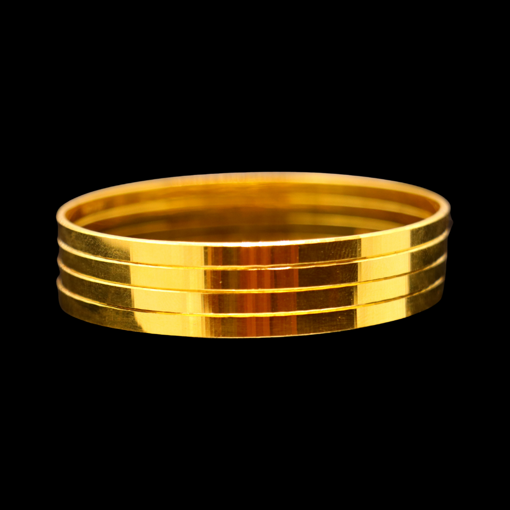 22K Gold Bangle Set (S) | SB27790