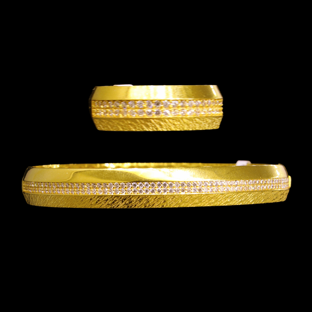 21k Gold Bangle Ring    
