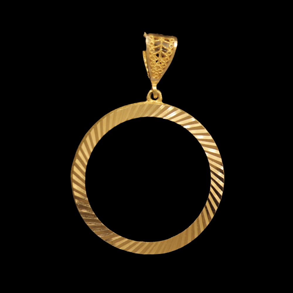 21K Gold Mokhamas Frame  