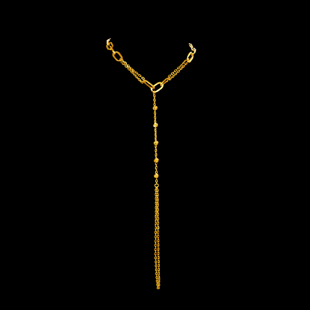 21K Gold Hand Bracelet  