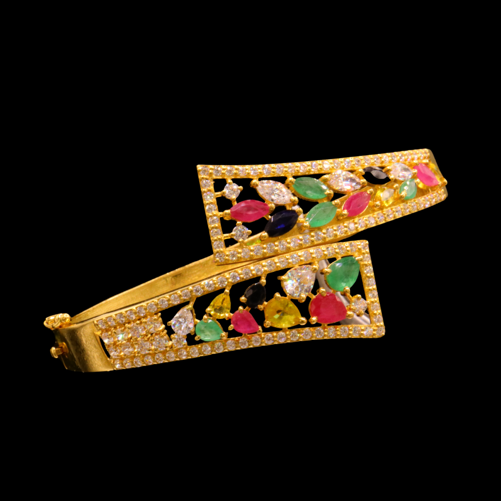 22K Gold Bangle Bracelet