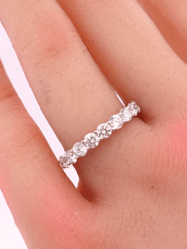 Lab-Grown Diamond Band - SW33002 - Yasini Jewelers