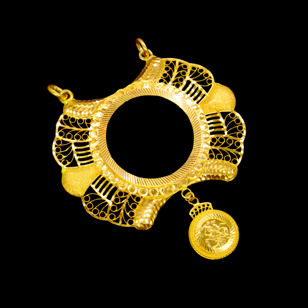 21K Gold Mokamas Frame