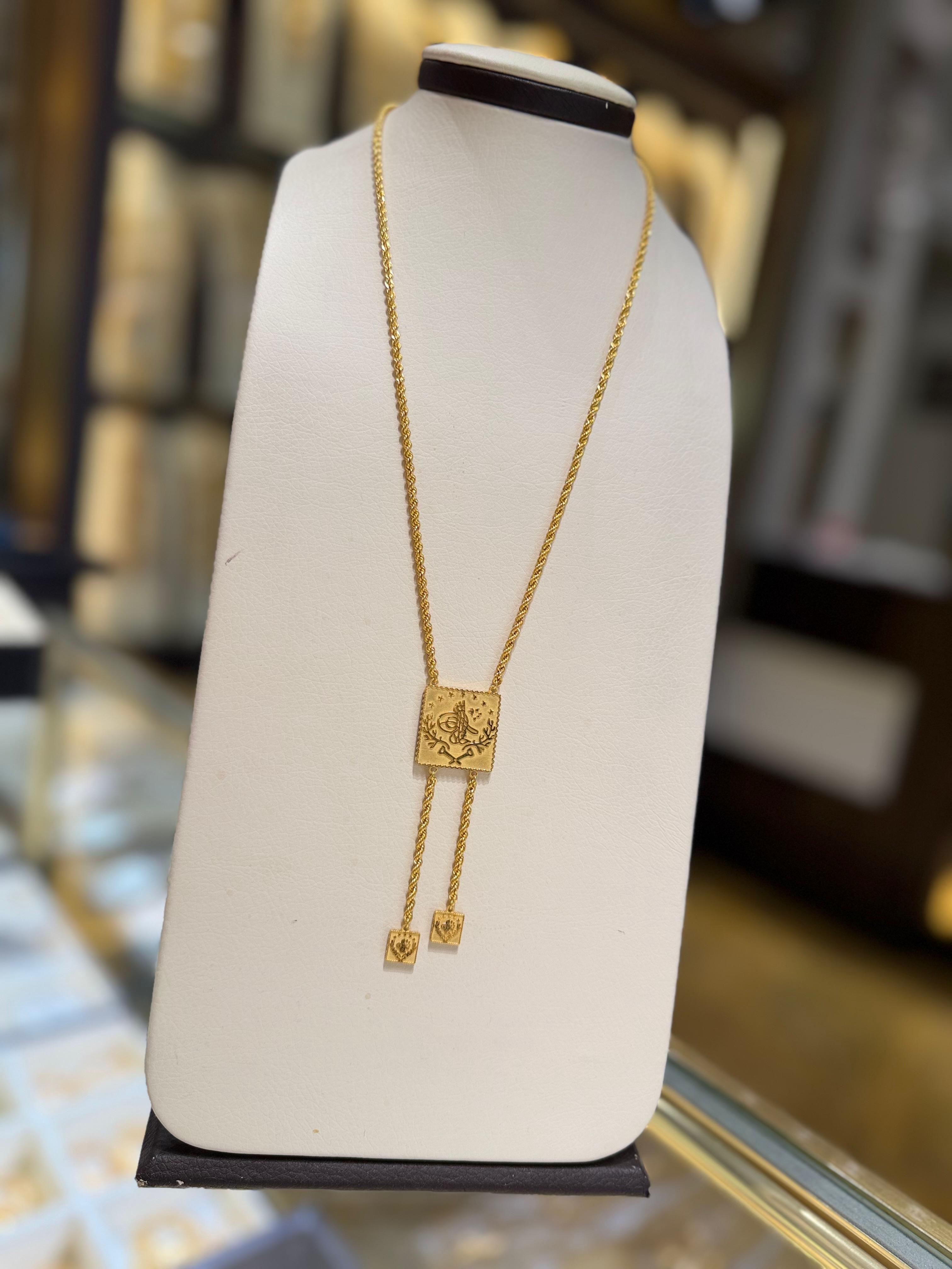 21K Gold Necklace  